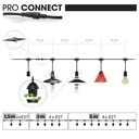 8606-G33 - Guirl. 6m 8xE27/G45 Fil 1700K