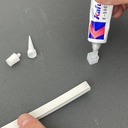 Set de 6 bouchons + Cole silicone Etanche (Bandeaux LED )