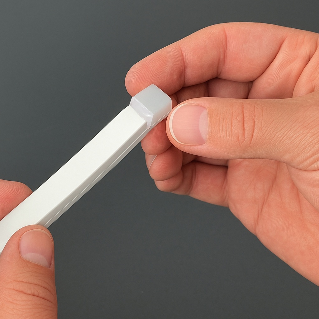 Set de 6 bouchons + Cole silicone Etanche (Bandeaux LED )