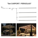 Kit Pergola / Carport 4 x 2,5 m