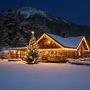 9540 - EXTENSION - Frange courte 60 LEDS (Fixe) - L 3 m x H 40 cm -  Fil Noir - Blanc Chaud 2200°K