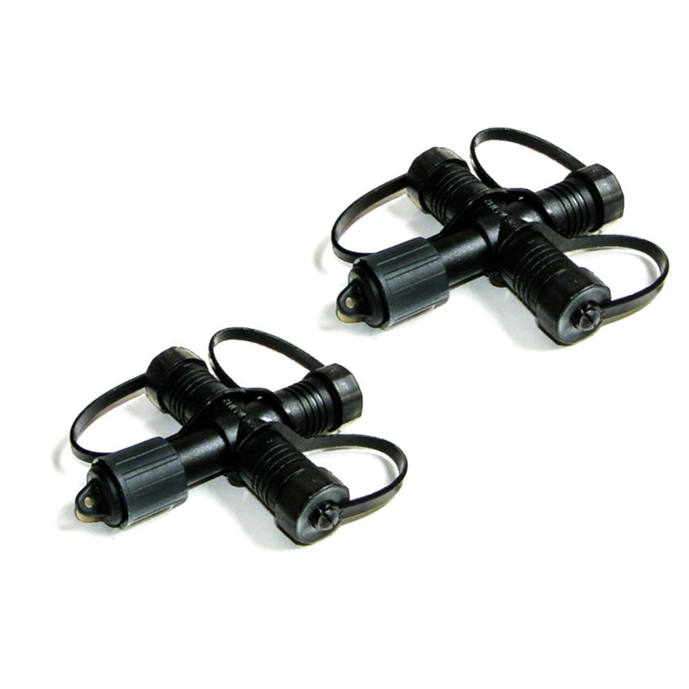 0330 - Conector "+" de 3 saídas x2