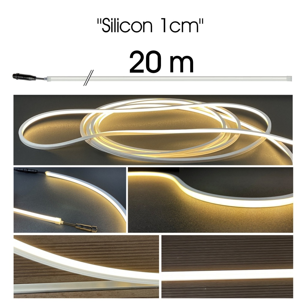 Bandeau Lumineux Silicone - 20 m (in)
