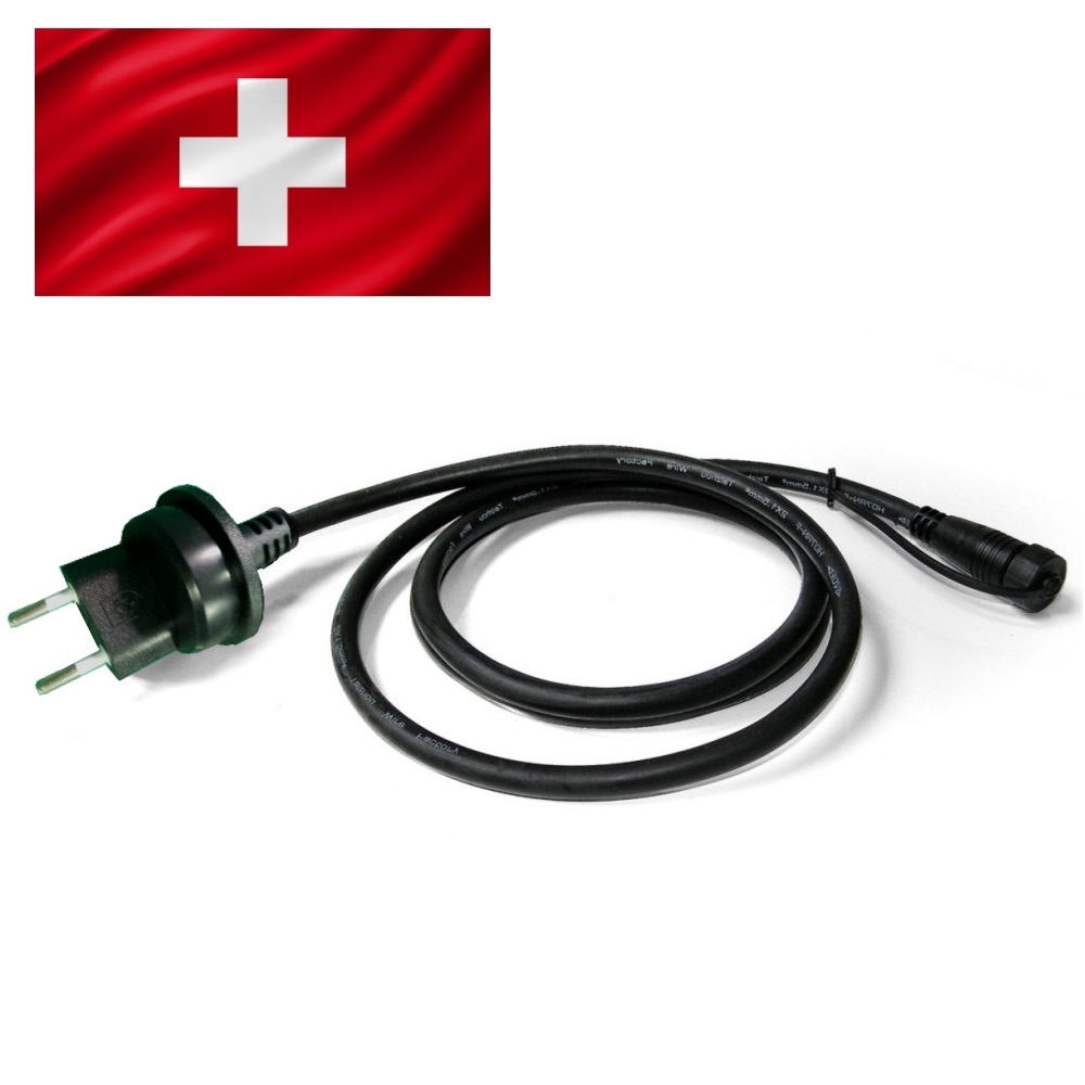 Prise adaptateur secteur CH 230V - 1,5m - (Pro Connect - 300m)