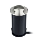 2646-D402 - Betonnen inbouwspot Ø 52mm 3W 3000°K - Boven RVS 2 ramen