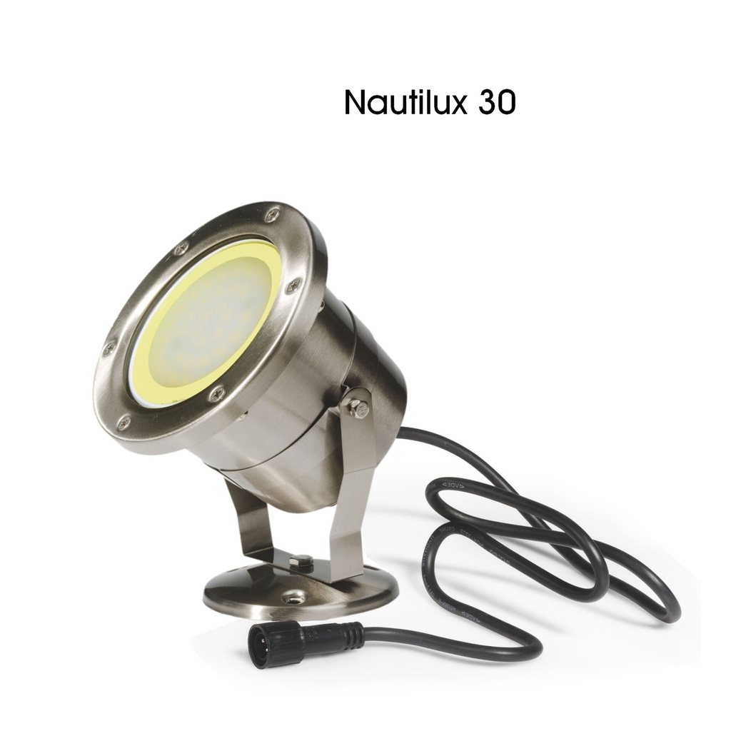 3676 - NAUTILUX 30 onderwaterspots - RVS IP68 (2 m) - 10 W