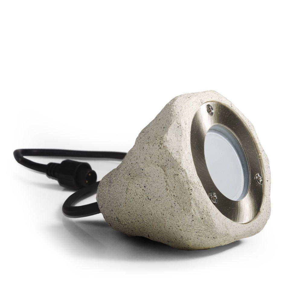 3216 - Foco de Resina Efeito Pedra 2W - 3000°K