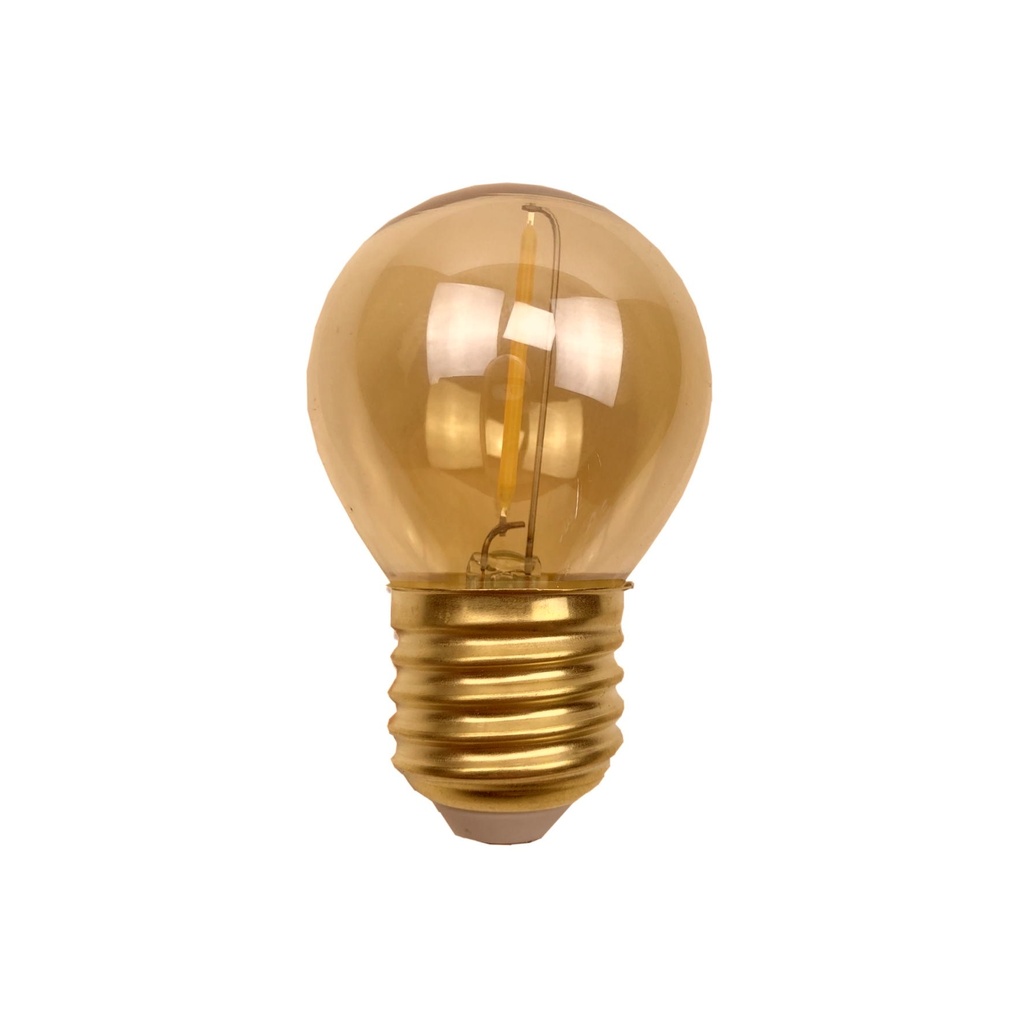 G31 - Amp. E27/G45 Fil. LED 1W 1700K - Antic