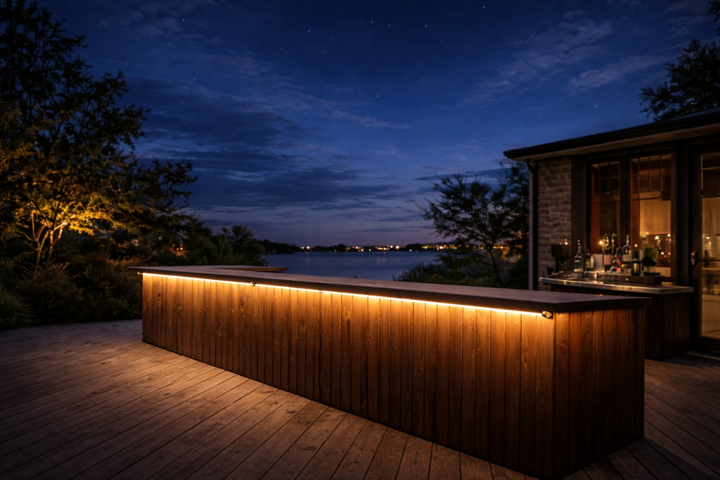 1064 - Kit striscia luminosa in silicone da 10 m