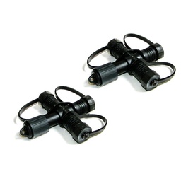 [0330] 0330 - 3-output "+" connector x2