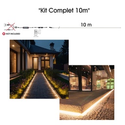 [1064] Kit Bandeau LED Silicone 10 m