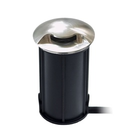 [2646-D401] 2646-D401 - Encastré béton Ø 52mm 3W 3000°K - Top INOX 1 fenêtre