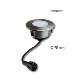 [2046] Spot encastré bois Ø7,5cm 3000°K