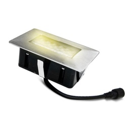 [2066] 2066 - Recessed spotlights for wood 6x10cm - 3000°K