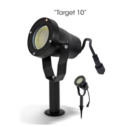 [3416] 3416 - Foco em Alumínio Preto TARGET10 - 4W - 3000°K
