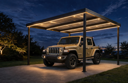 [1024] 1024 - Kit Pérgola / Cochera 4 x 2,5 m